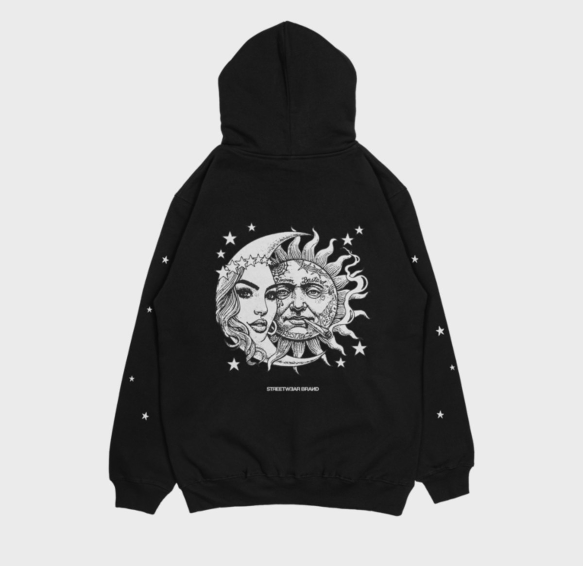 CANGURO OVERSIZE HOODIE DECEPTION BASTARD